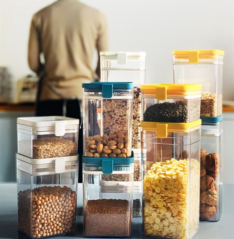 Transform Your Kitchen with Our Multifunctional Sealed Jar Storage Box